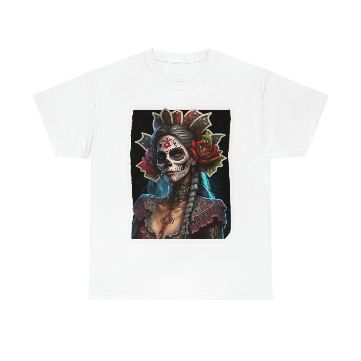 Day Of the Dead - Deadly Lady - Unisex Heavy Cotton Tee 34025