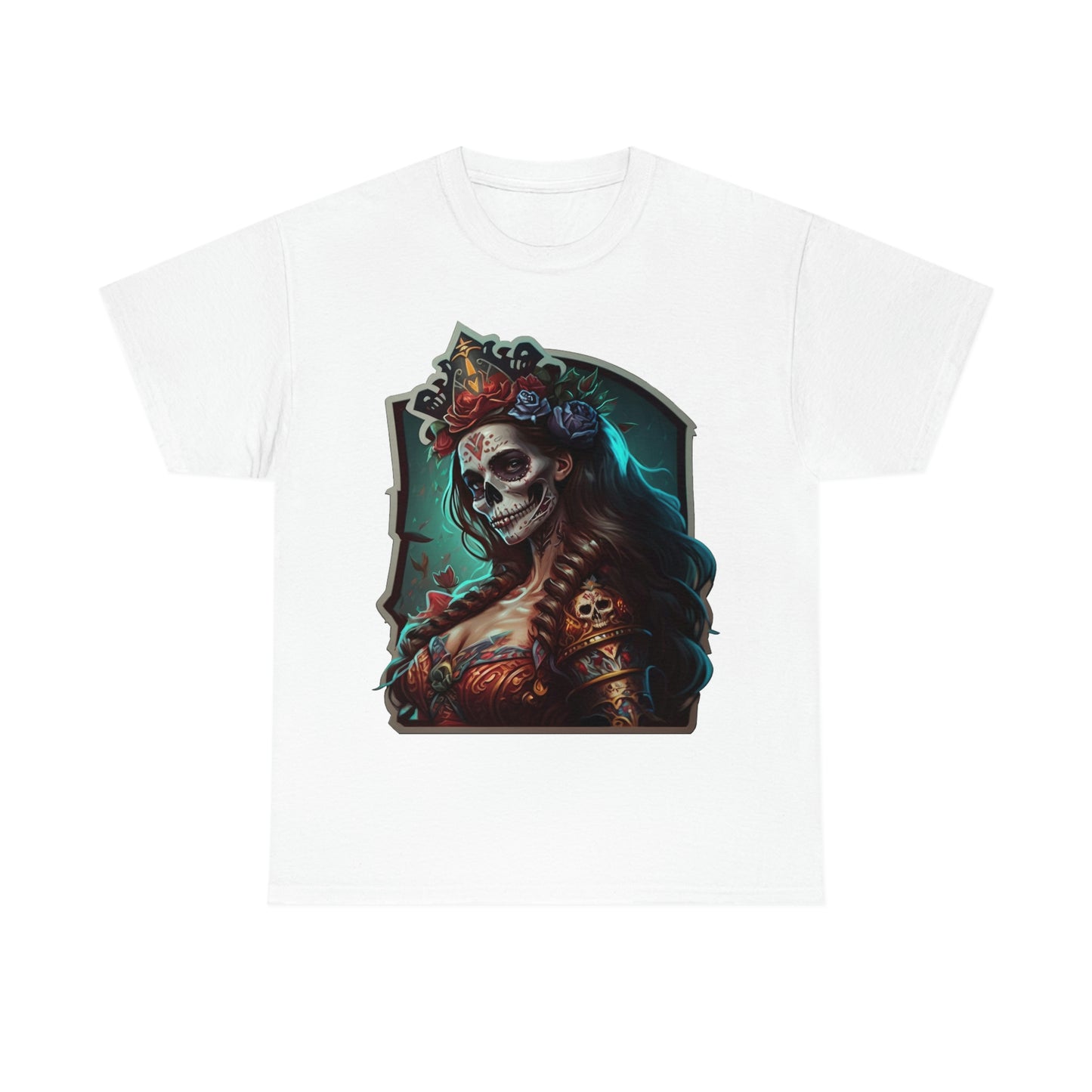 Day Of the Dead - Lady Maria - Unisex Heavy Cotton Tee 34038