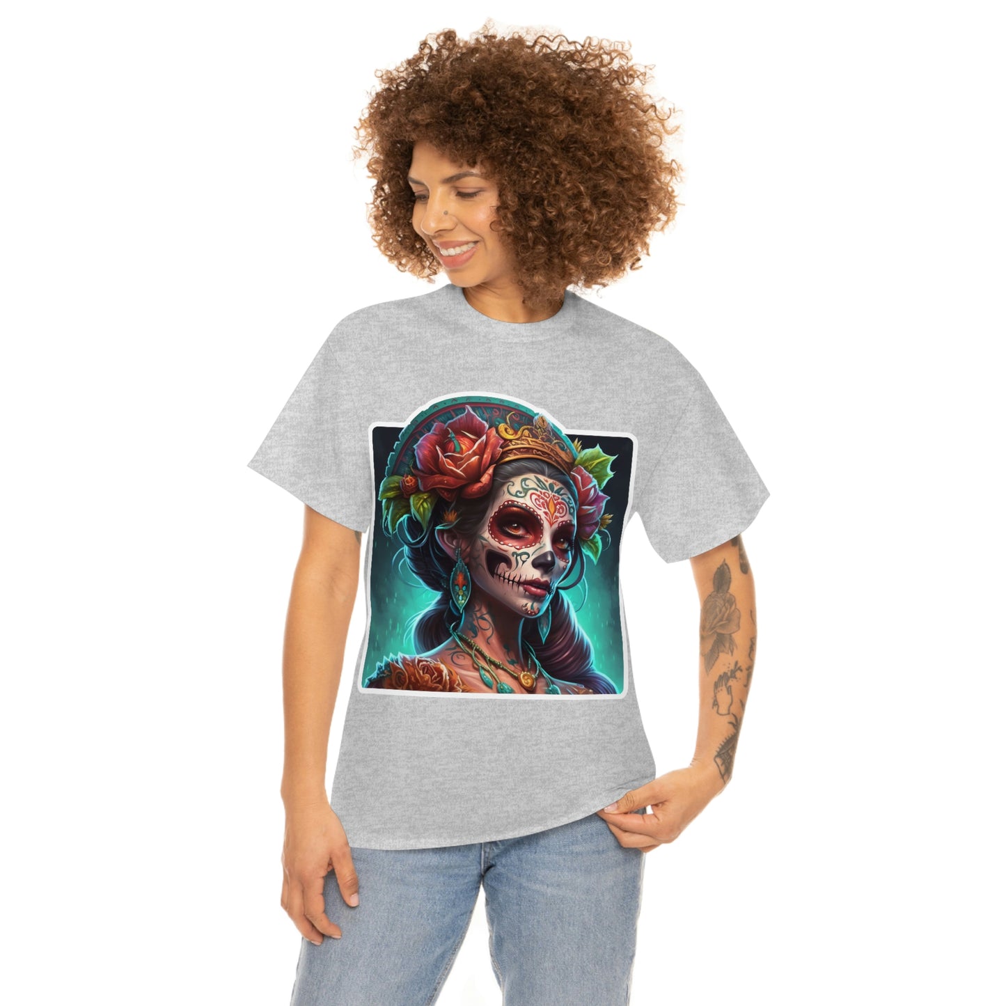 Day Of the Dead - Princess of the Damned - Unisex Heavy Cotton Tee 34029