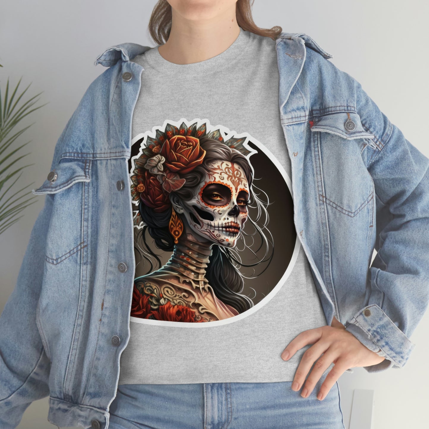 Day Of the Dead - Lady Death - Unisex Heavy Cotton Tee 34024