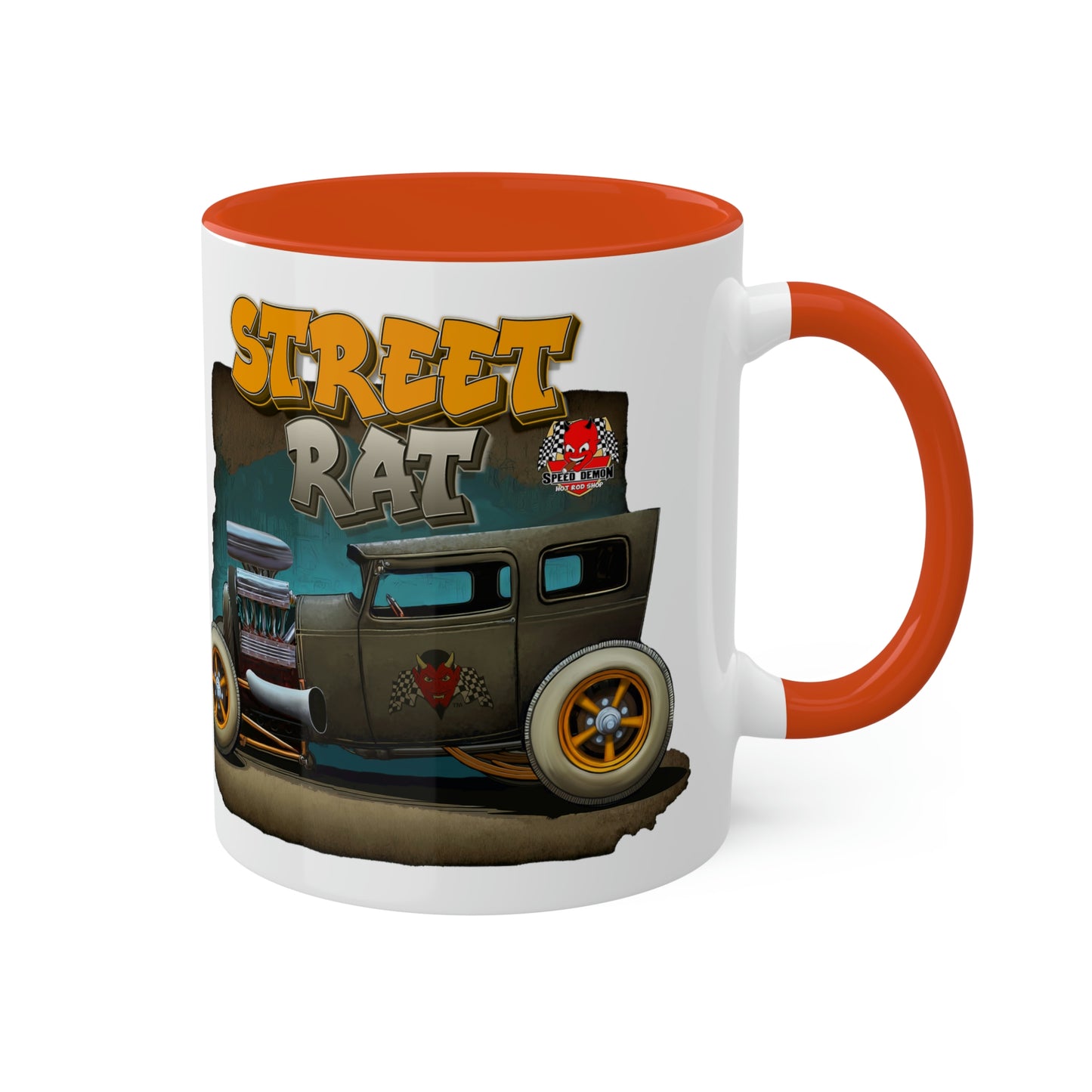 1929 Model T Rat Rod - Speed Demon Hot Rod Shop Accent Coffee Mug 11oz C35502