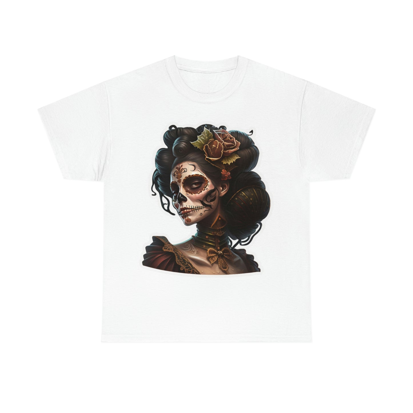 Day Of the Dead - Undead Lady - Unisex Heavy Cotton Tee 34023