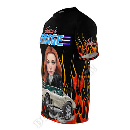 Corvette Cartoon From Photo Shirt