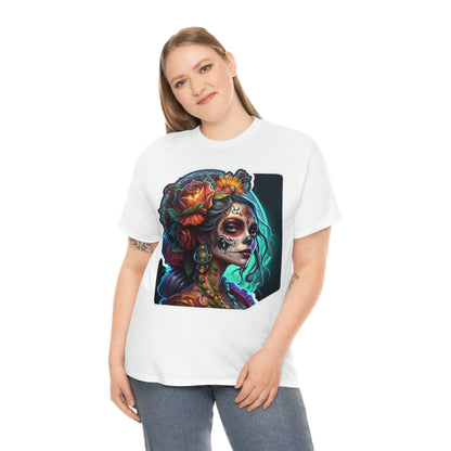 Day Of the Dead - Princess of Virtue - Unisex Heavy Cotton Tee 34036