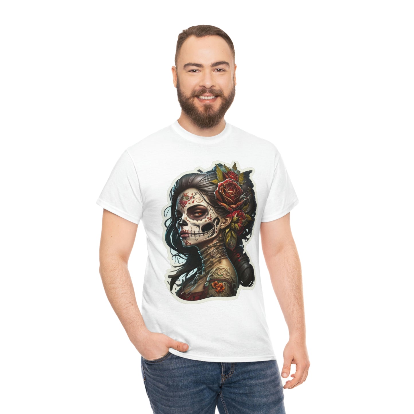 Day Of the Dead - Mistress of Death - Unisex Heavy Cotton Tee 34022