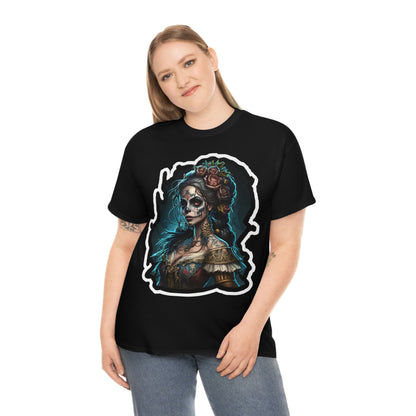 Day Of the Dead - Queen of the Dead - Unisex Heavy Cotton Tee 34026