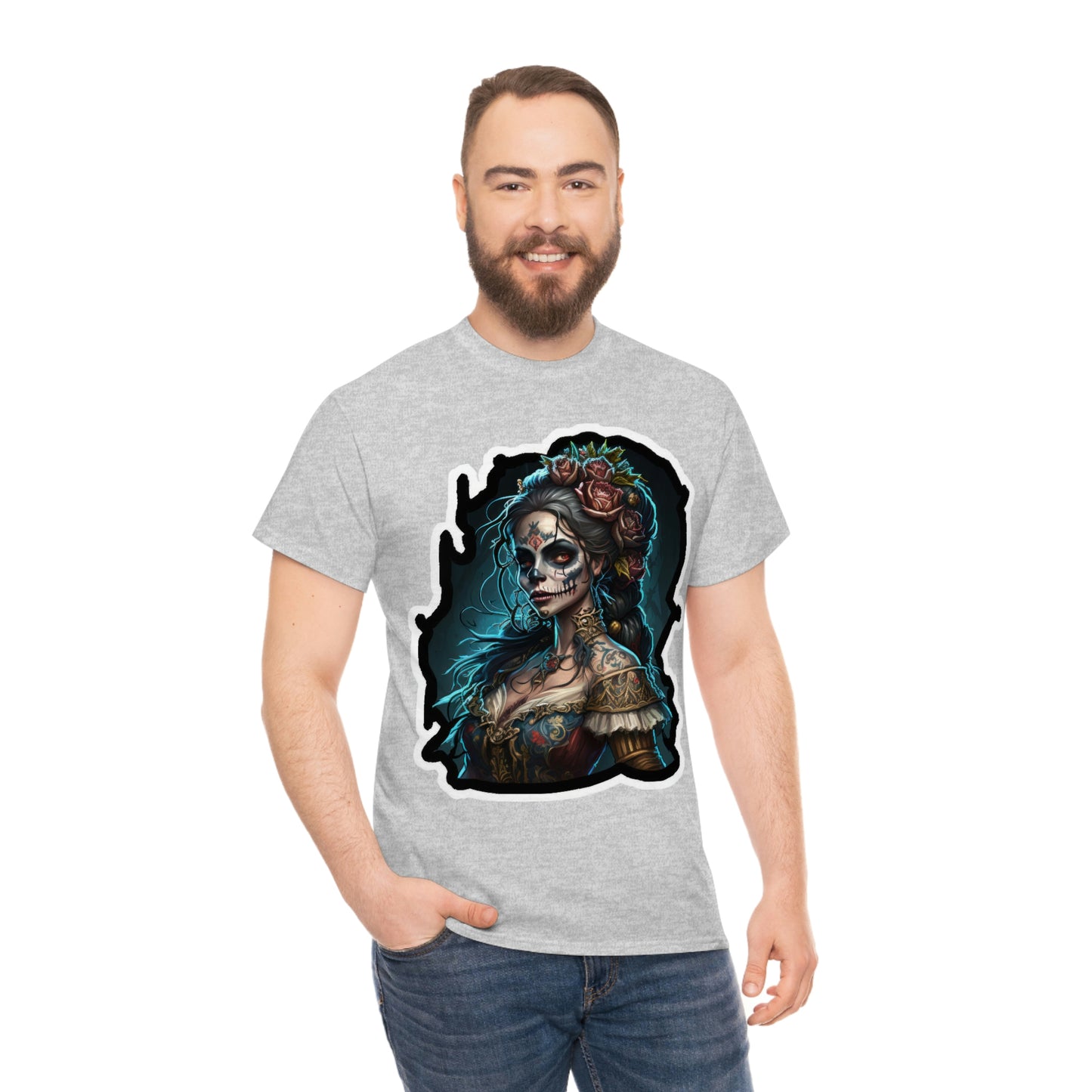 Day Of the Dead - Queen of the Dead - Unisex Heavy Cotton Tee 34026