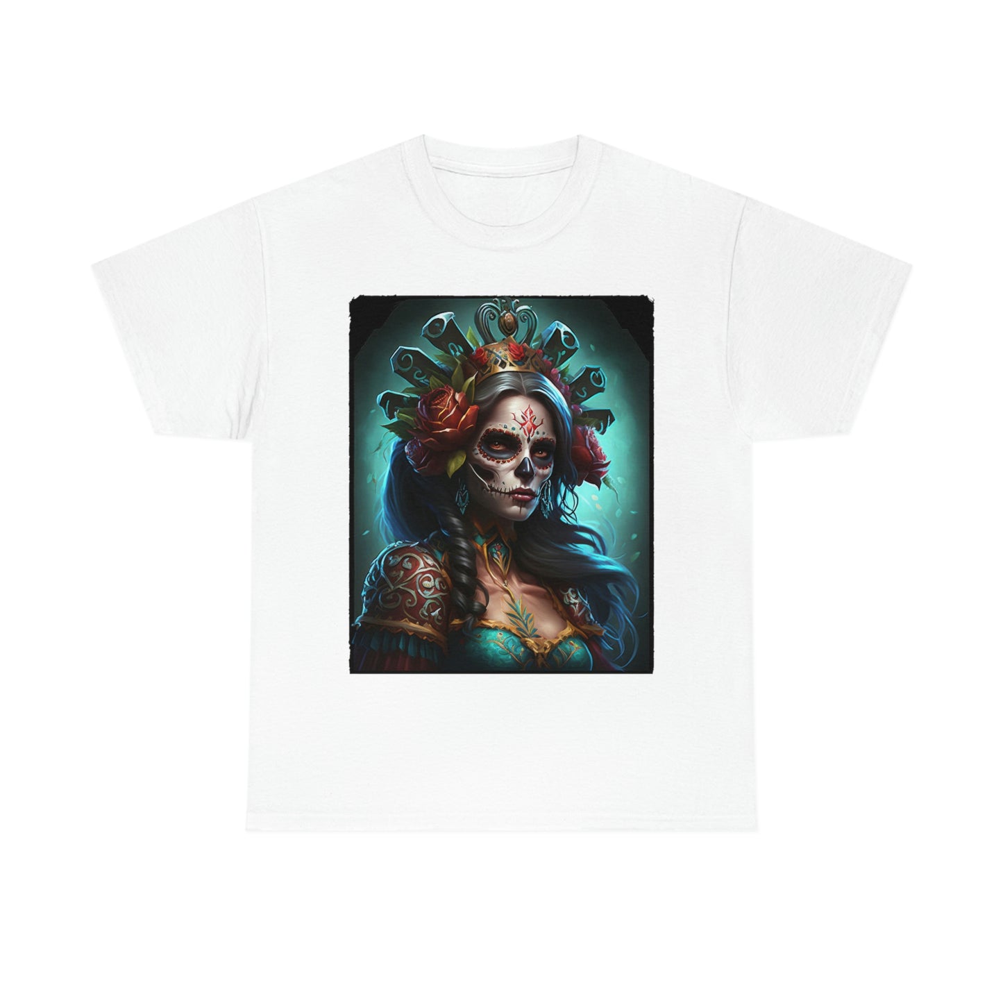 Day Of the Dead - Queen of the Crypt - Unisex Heavy Cotton Tee 34021