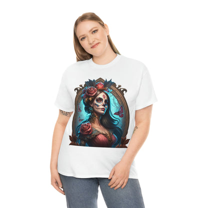 Day Of the Dead - Butterflies - Unisex Heavy Cotton Tee 34043