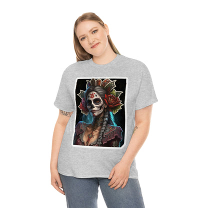 Day Of the Dead - Deadly Lady - Unisex Heavy Cotton Tee 34025