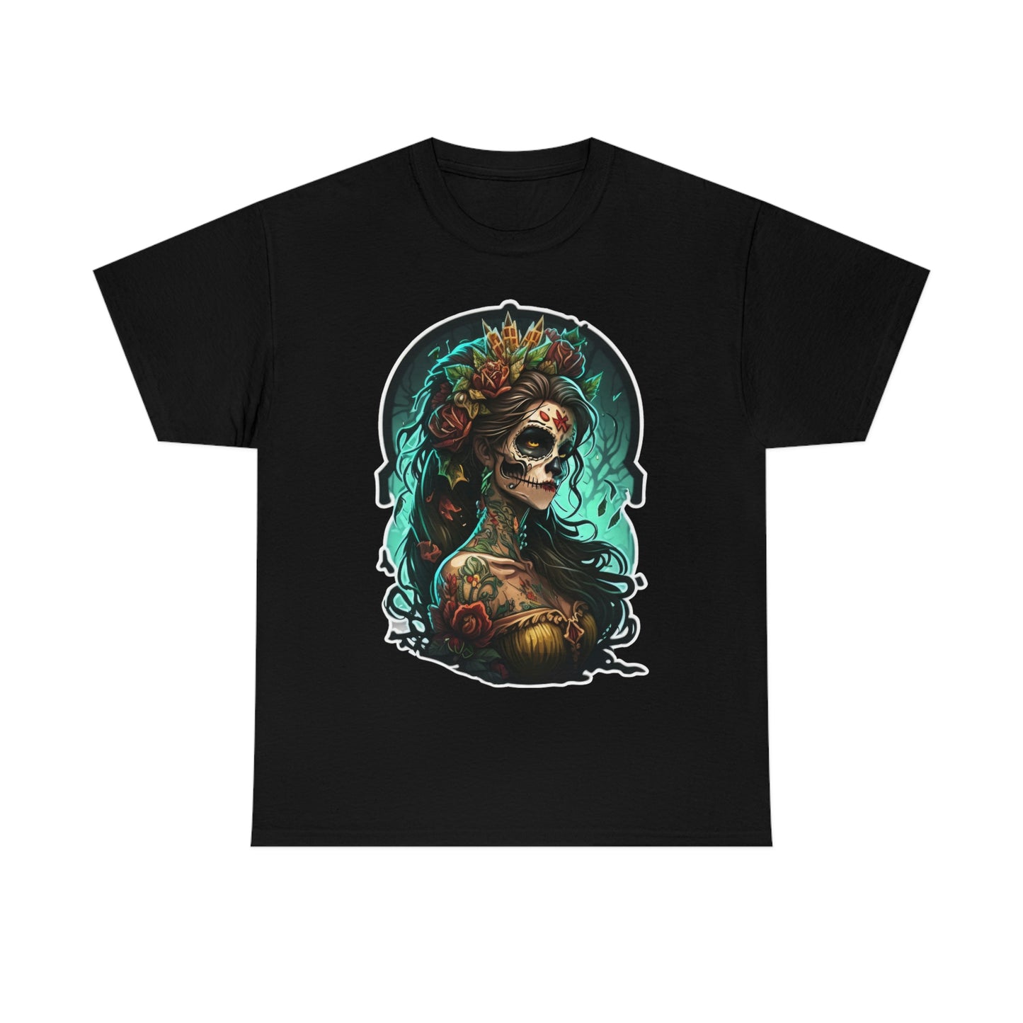 Day Of the Dead - Queen of Death - Unisex Heavy Cotton Tee 34027