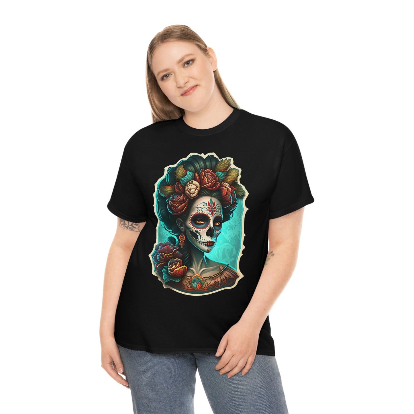 Day Of the Dead - Princess of the Undead - Unisex Heavy Cotton Tee 34028