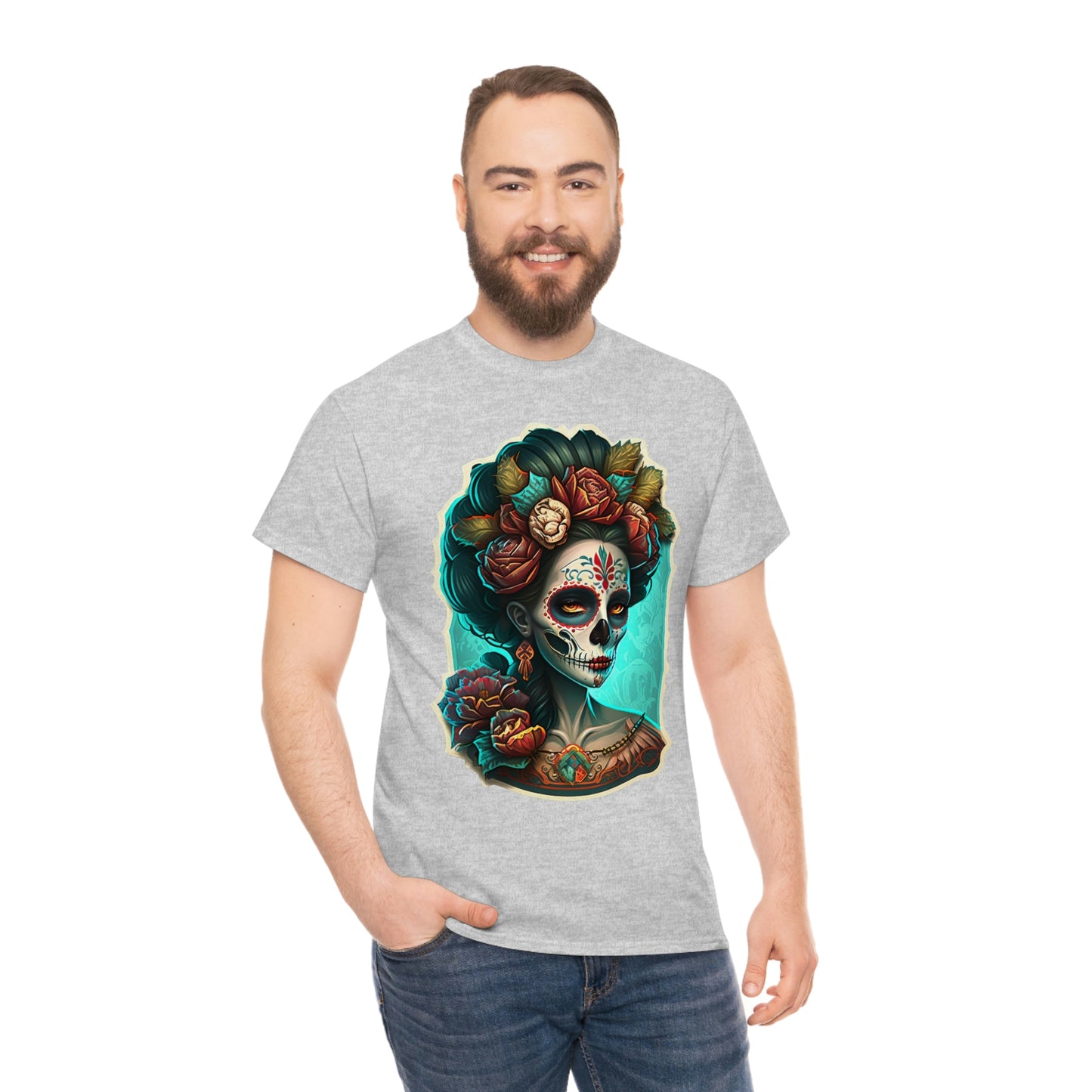 Day Of the Dead - Princess of the Undead - Unisex Heavy Cotton Tee 34028