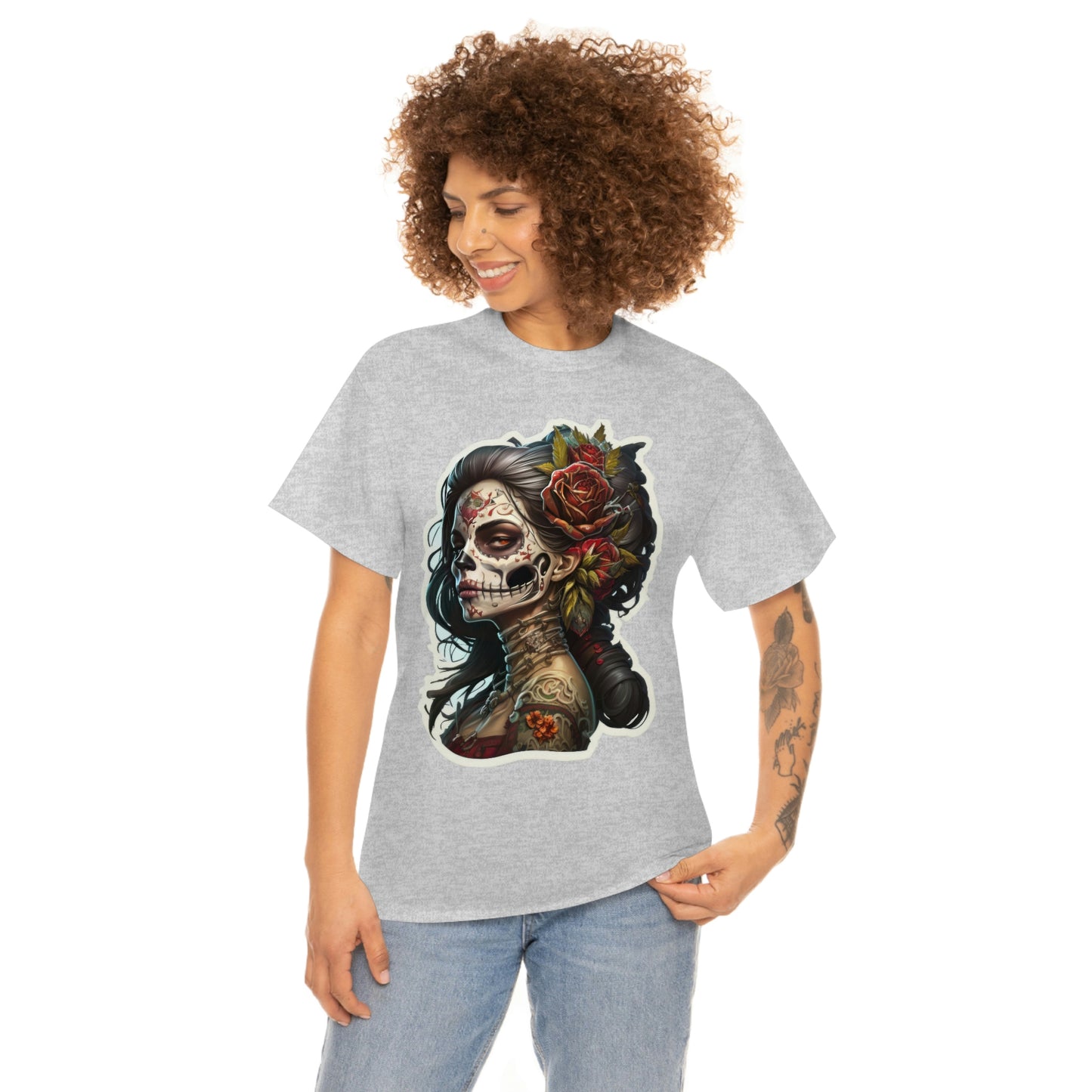 Day Of the Dead - Mistress of Death - Unisex Heavy Cotton Tee 34022