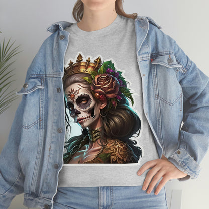 Day Of the Dead - Lady of the Rose - Unisex Heavy Cotton Tee 34035