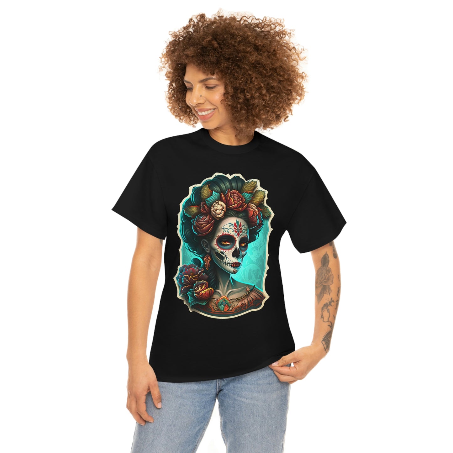 Day Of the Dead - Princess of the Undead - Unisex Heavy Cotton Tee 34028