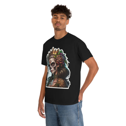 Day Of the Dead - Lady of the Rose - Unisex Heavy Cotton Tee 34035