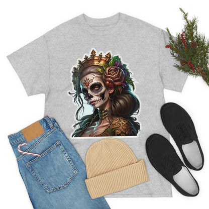 Day Of the Dead - Lady of the Rose - Unisex Heavy Cotton Tee 34035