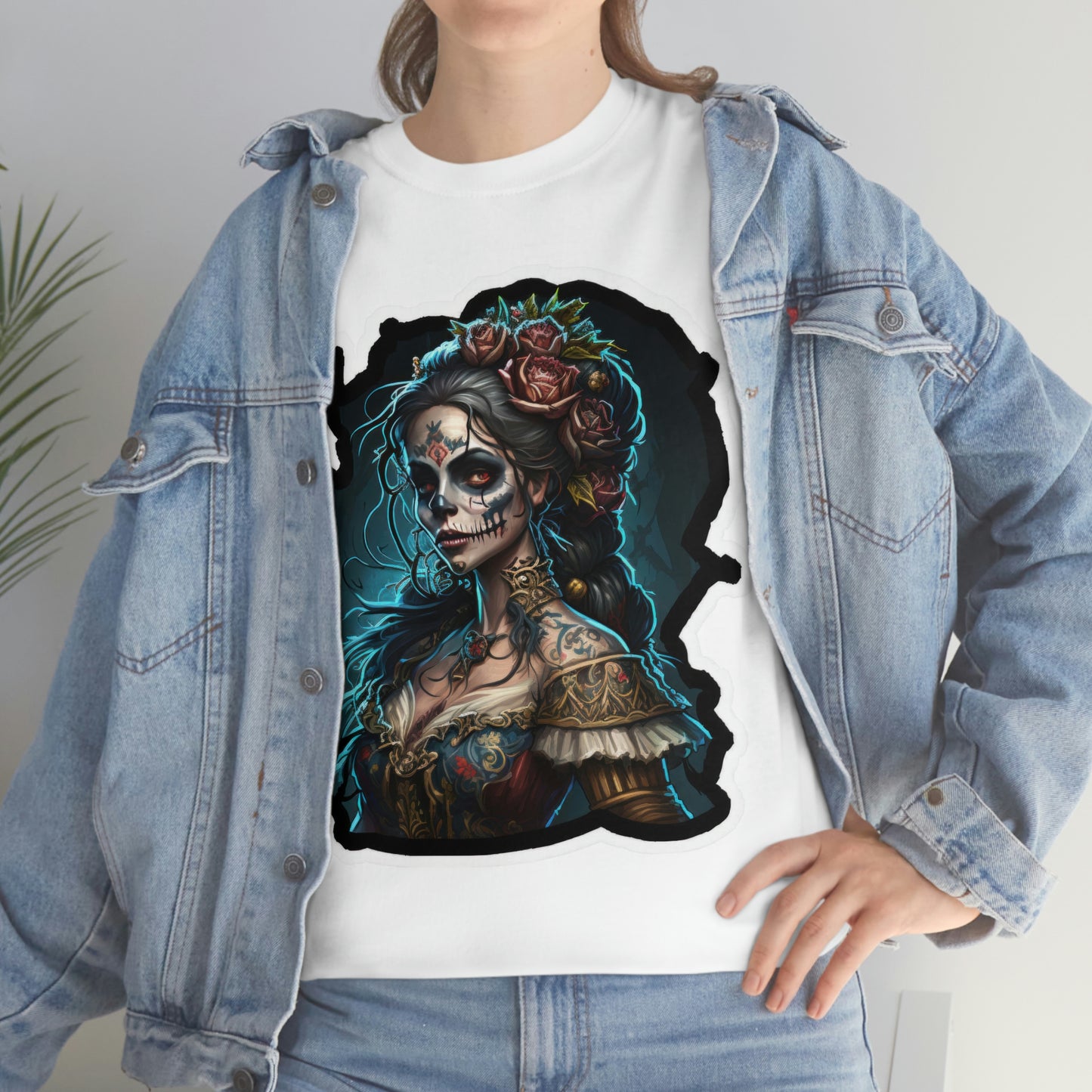 Day Of the Dead - Queen of the Dead - Unisex Heavy Cotton Tee 34026