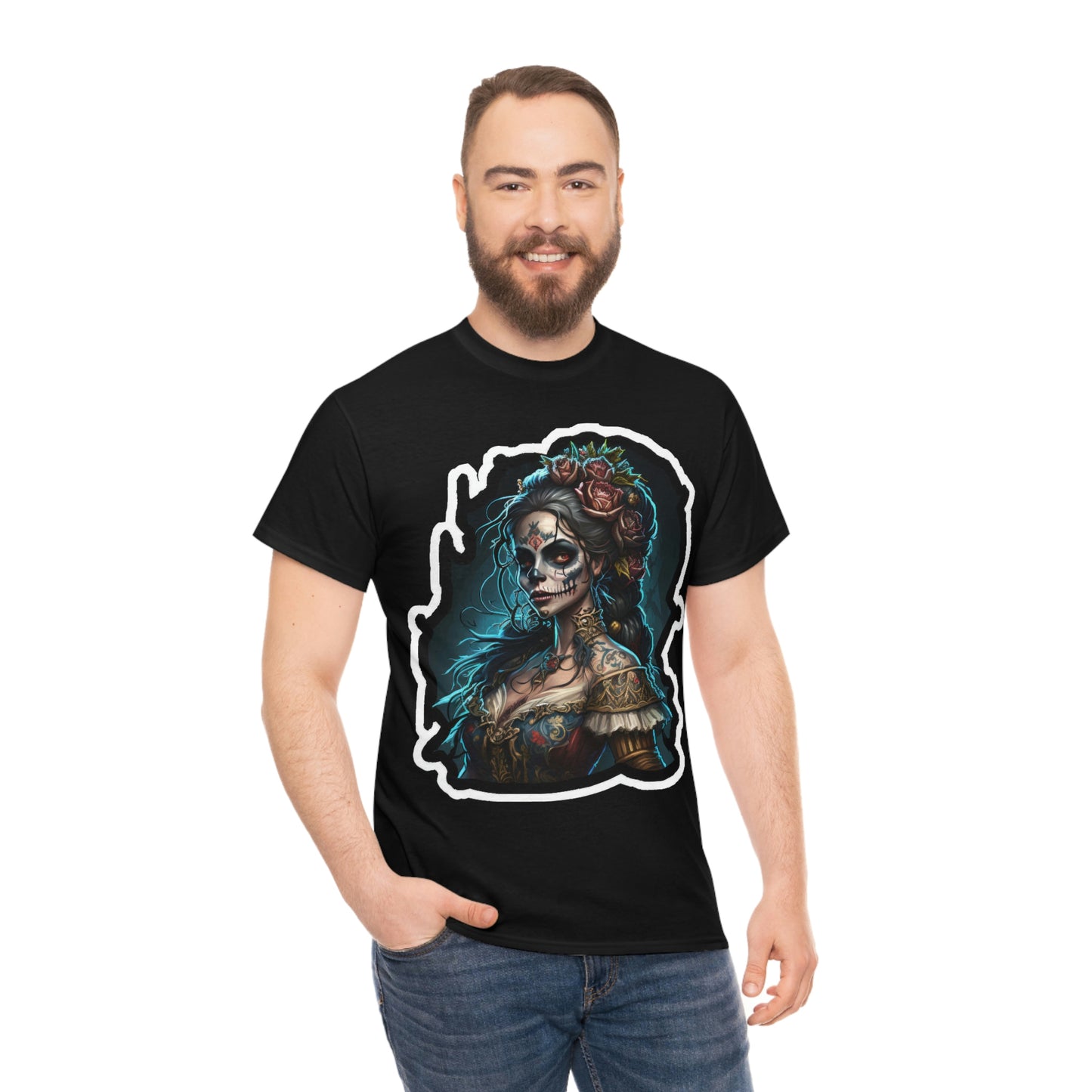 Day Of the Dead - Queen of the Dead - Unisex Heavy Cotton Tee 34026