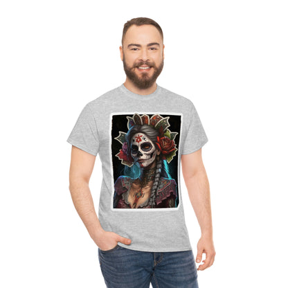 Day Of the Dead - Deadly Lady - Unisex Heavy Cotton Tee 34025