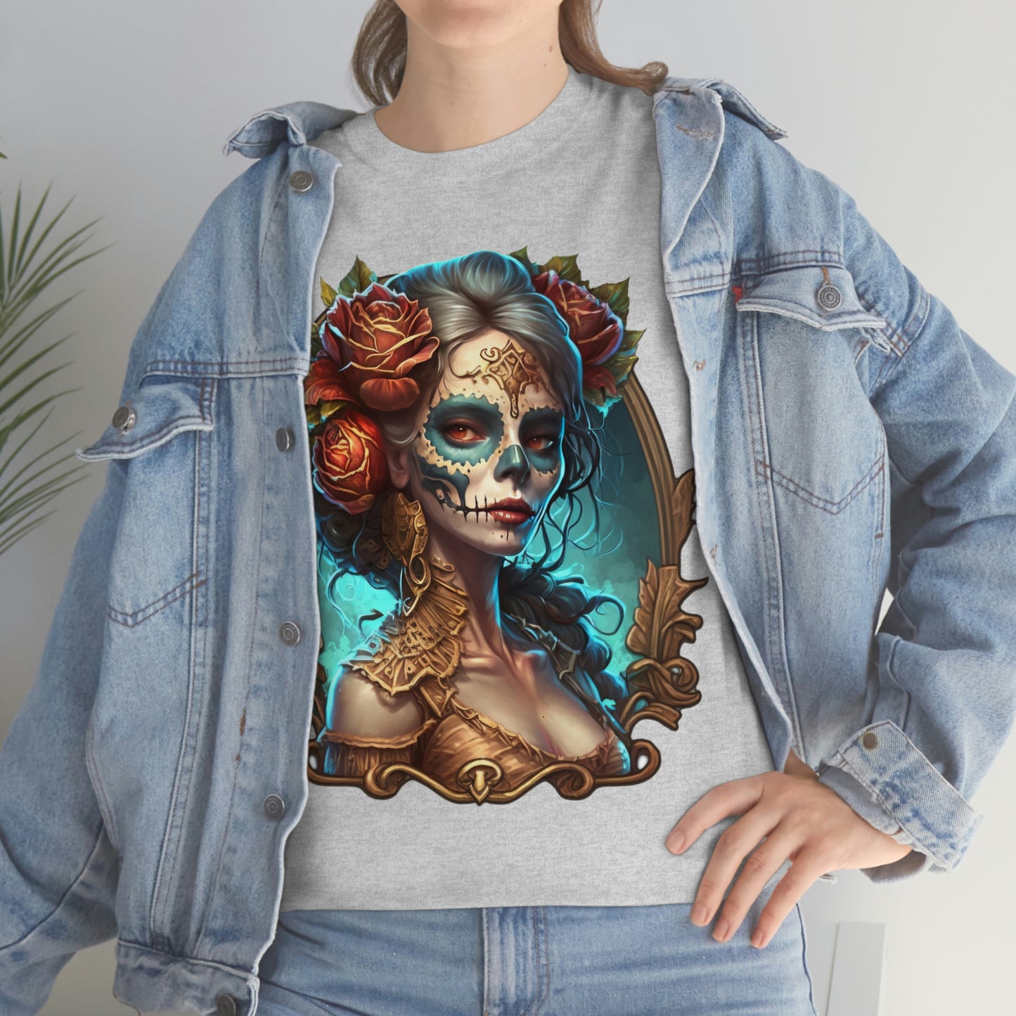 Day Of the Dead - Madam Death - Unisex Heavy Cotton Tee 34020