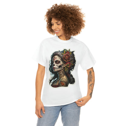 Day Of the Dead - Mistress of Death - Unisex Heavy Cotton Tee 34022