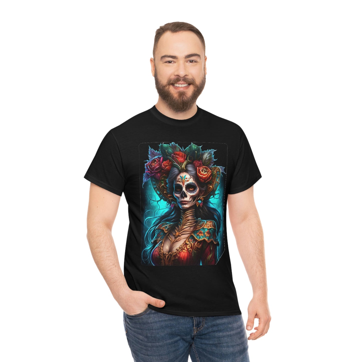 Day Of the Dead - Festivities of the Dead - Unisex Heavy Cotton Tee 34041