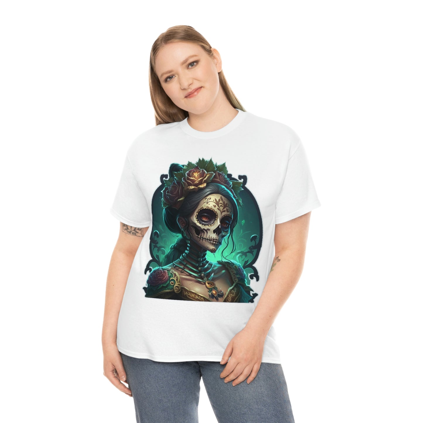 Day Of the Dead - Sea Witch - Unisex Heavy Cotton Tee 34042