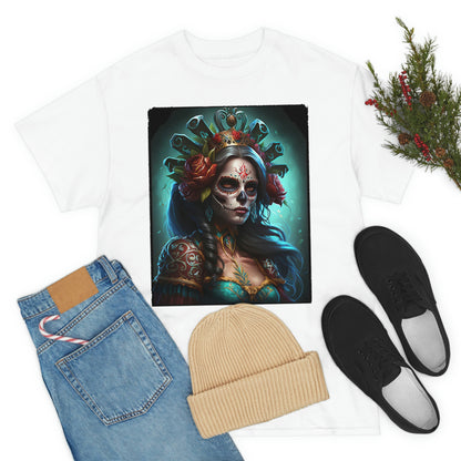 Day Of the Dead - Queen of the Crypt - Unisex Heavy Cotton Tee 34021