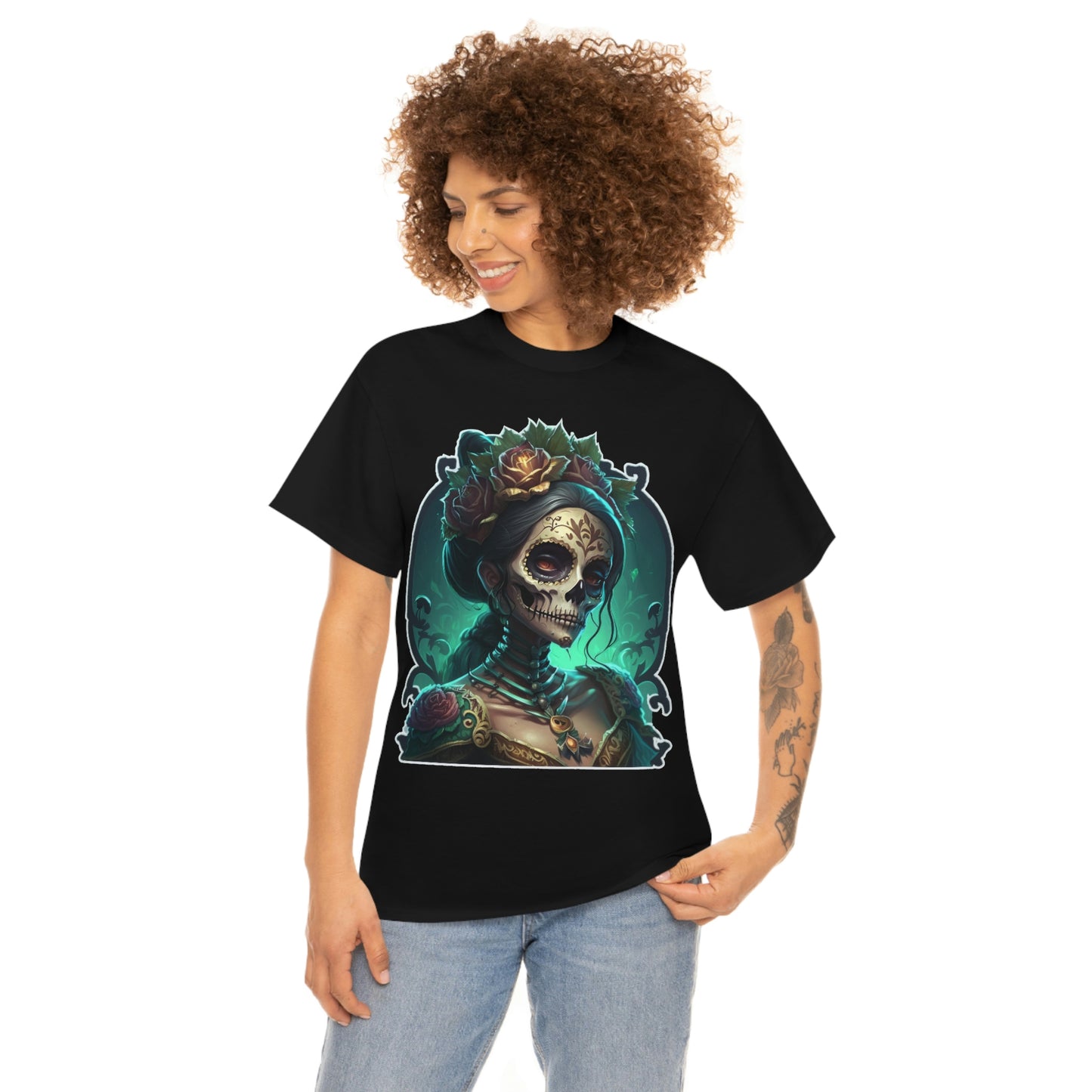 Day Of the Dead - Sea Witch - Unisex Heavy Cotton Tee 34042