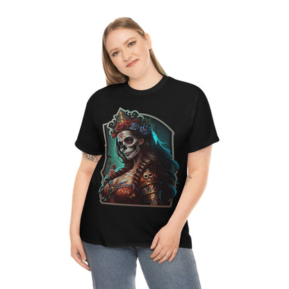 Day Of the Dead - Lady  Maria - Unisex Heavy Cotton Tee 34038