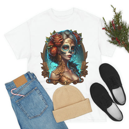 Day Of the Dead - Madam Death - Unisex Heavy Cotton Tee 34020