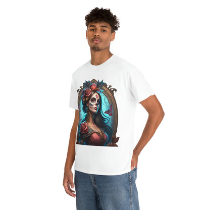 Day Of the Dead - Butterflies - Unisex Heavy Cotton Tee 34043