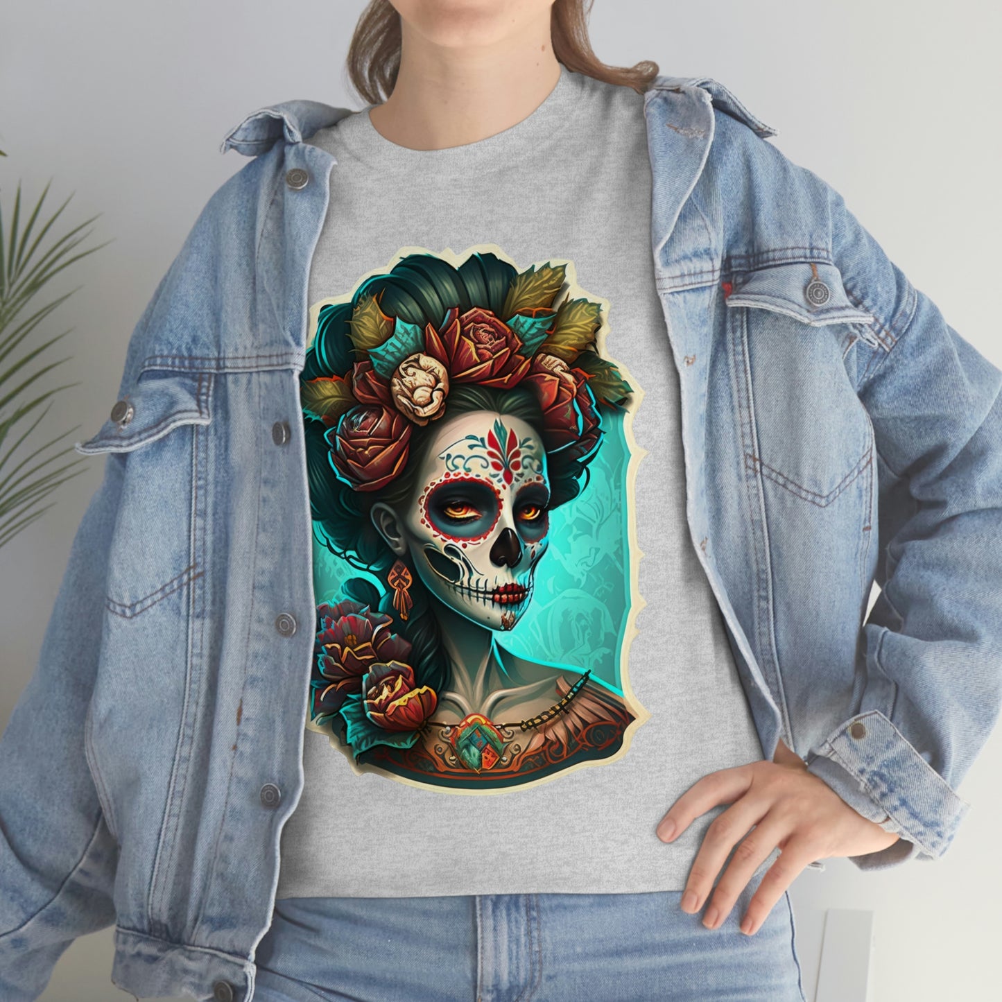 Day Of the Dead - Princess of the Undead - Unisex Heavy Cotton Tee 34028