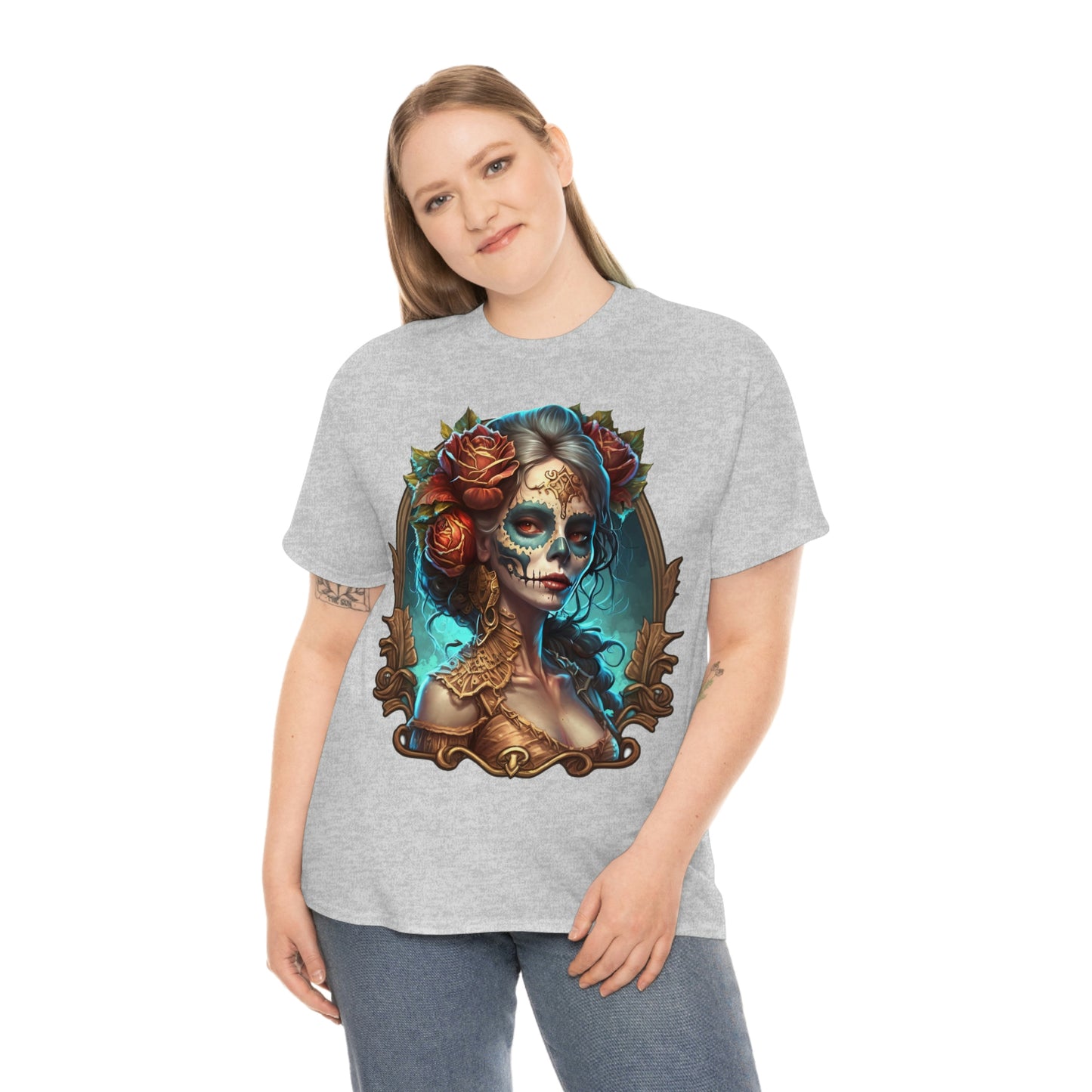 Day Of the Dead - Madam Death - Unisex Heavy Cotton Tee 34020