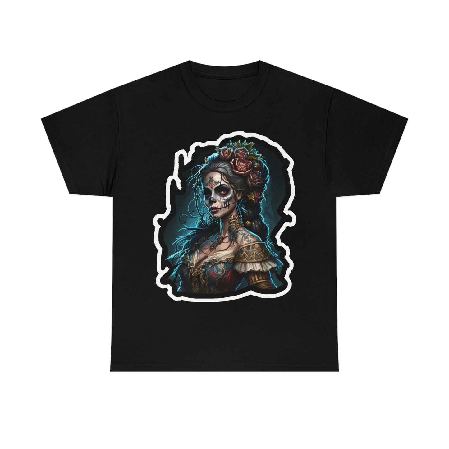 Day Of the Dead - Queen of the Dead - Unisex Heavy Cotton Tee 34026