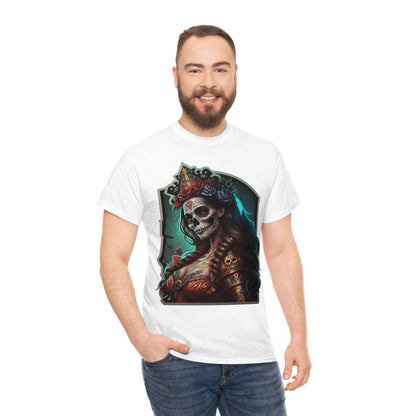 Day Of the Dead - Lady  Maria - Unisex Heavy Cotton Tee 34038