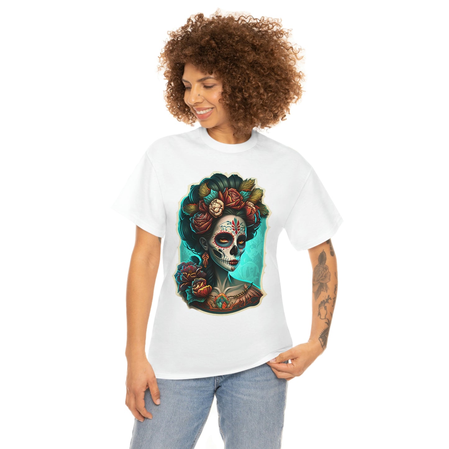 Day Of the Dead - Princess of the Undead - Unisex Heavy Cotton Tee 34028