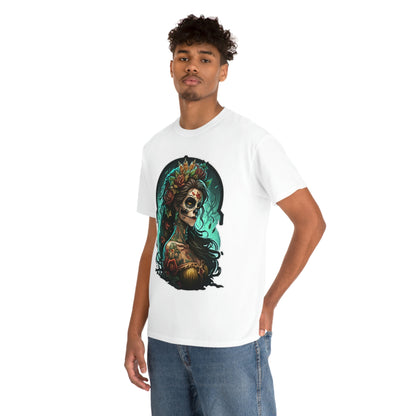 Day Of the Dead - Queen of Death - Unisex Heavy Cotton Tee 34027