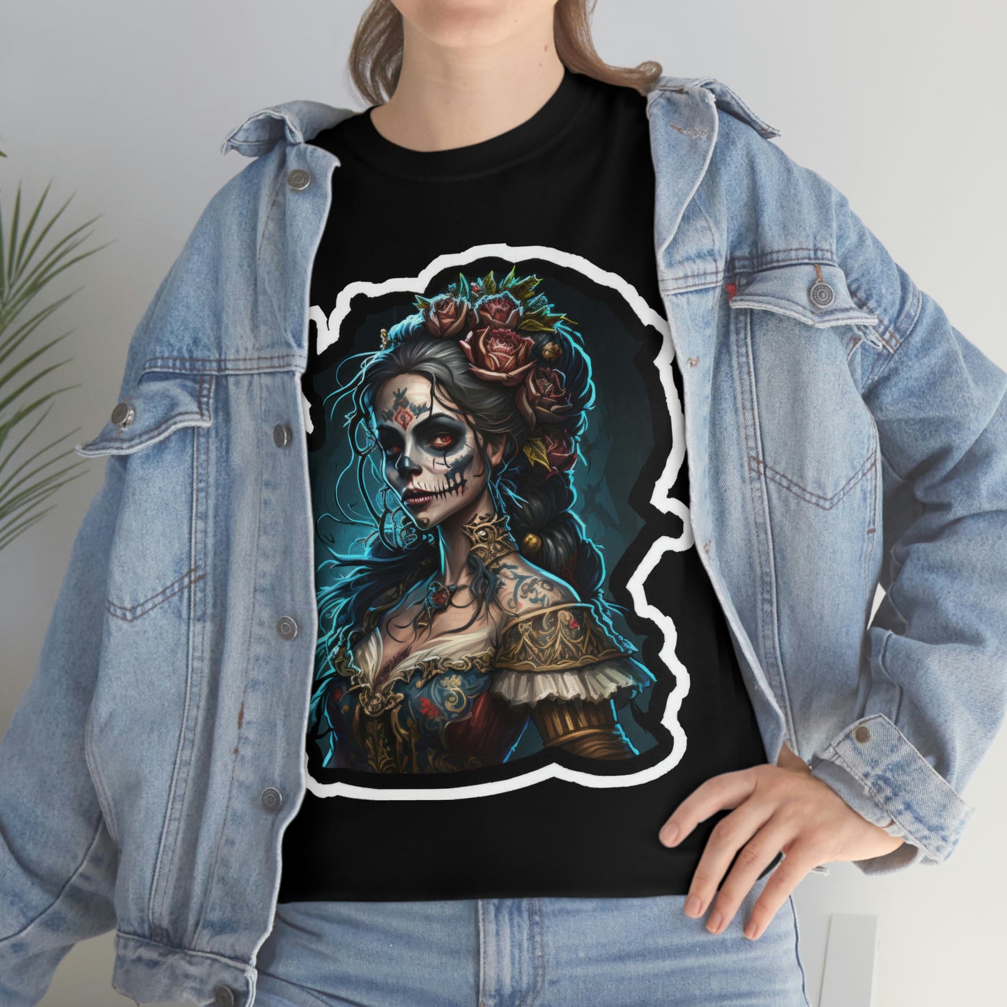 Day Of the Dead - Queen of the Dead - Unisex Heavy Cotton Tee 34026