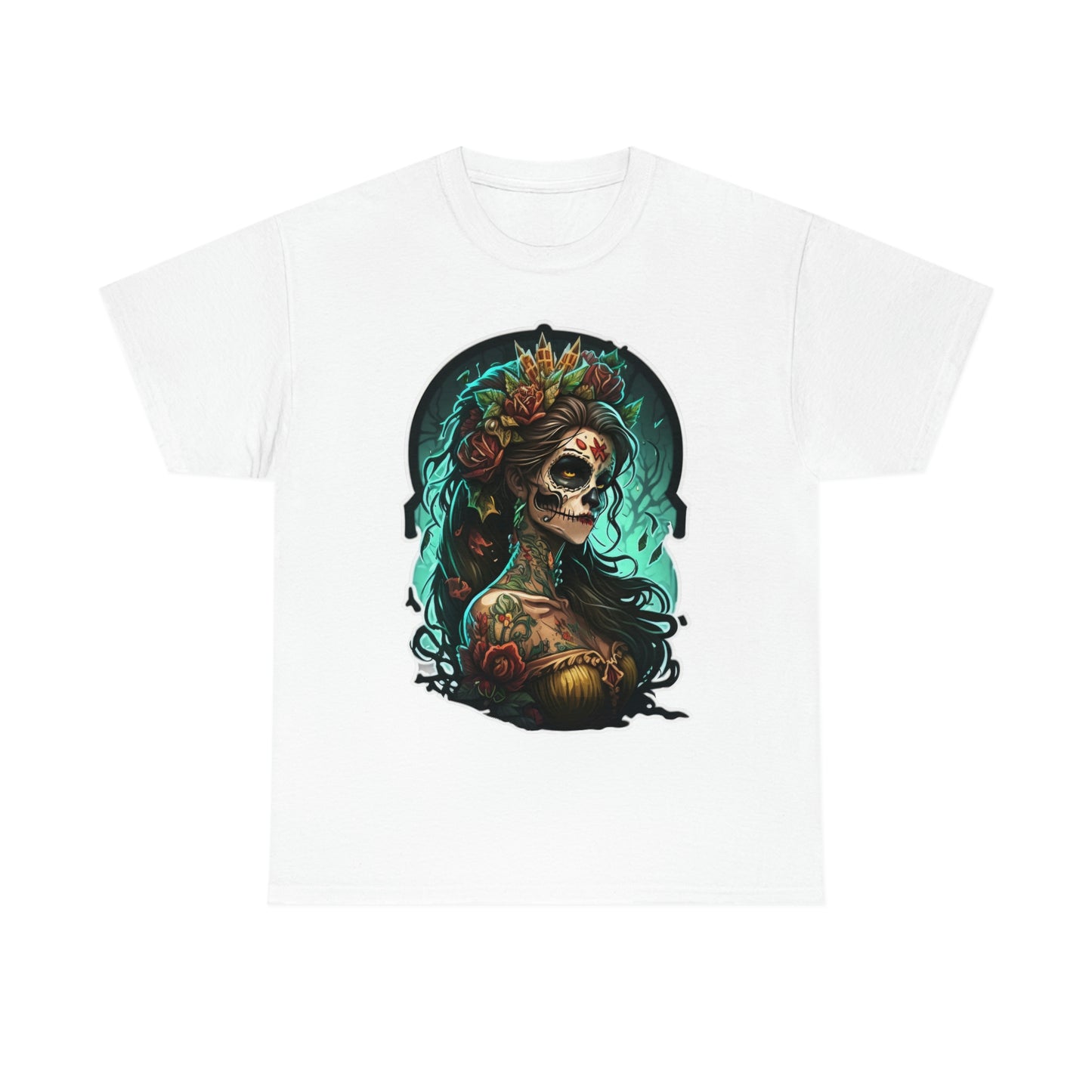 Day Of the Dead - Queen of Death - Unisex Heavy Cotton Tee 34027