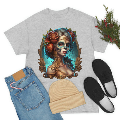 Day Of the Dead - Madam Death - Unisex Heavy Cotton Tee 34020