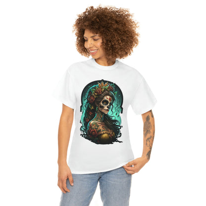 Day Of the Dead - Queen of Death - Unisex Heavy Cotton Tee 34027