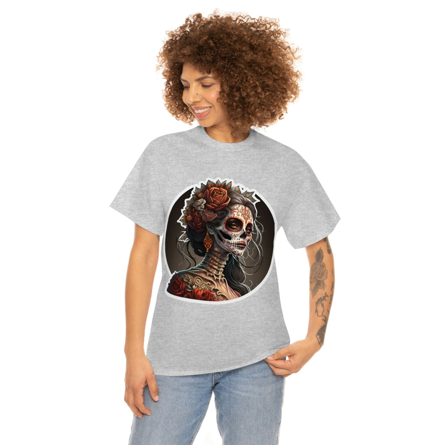 Day Of the Dead - Lady Death - Unisex Heavy Cotton Tee 34024