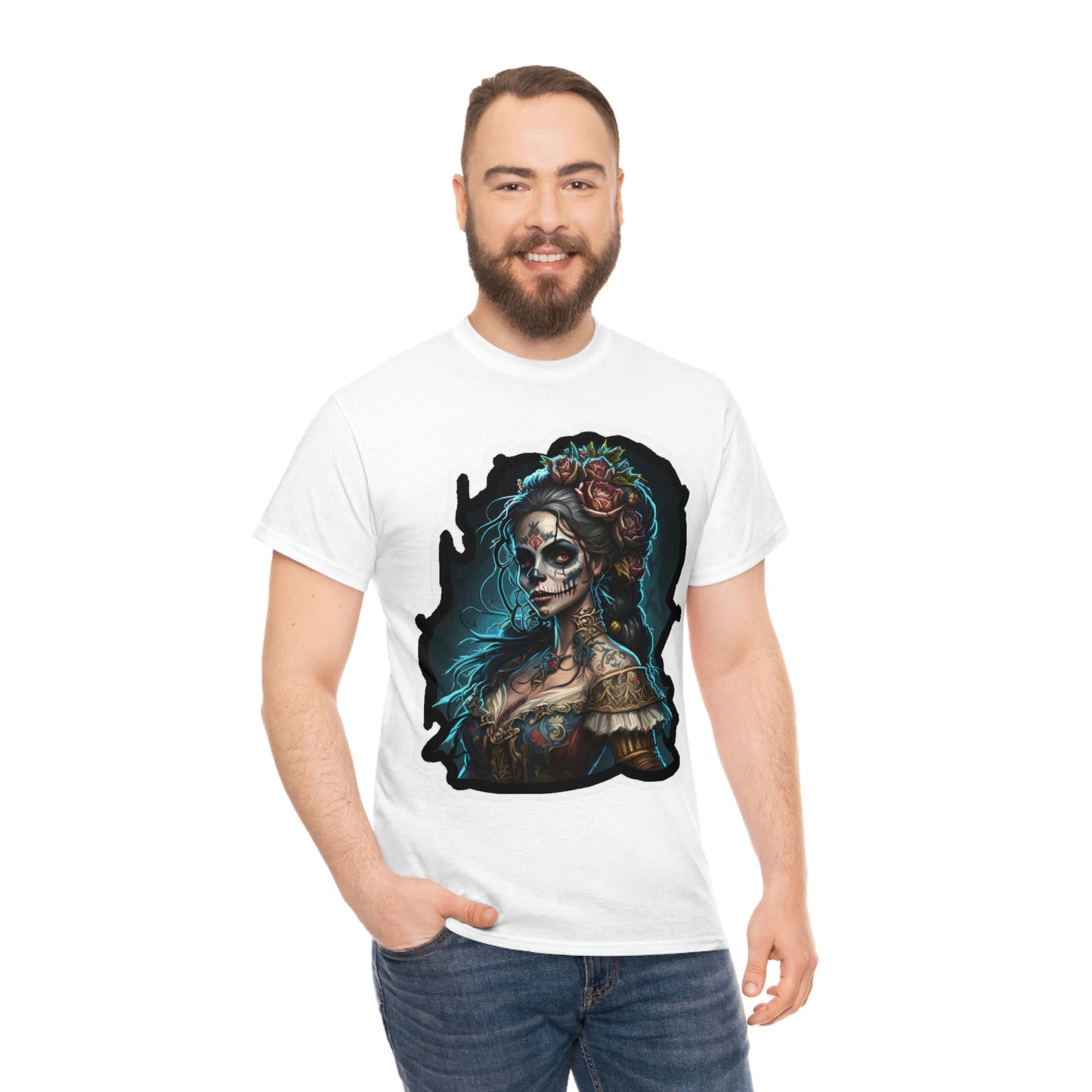 Day Of the Dead - Queen of the Dead - Unisex Heavy Cotton Tee 34026