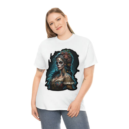 Day Of the Dead - Queen of the Dead - Unisex Heavy Cotton Tee 34026