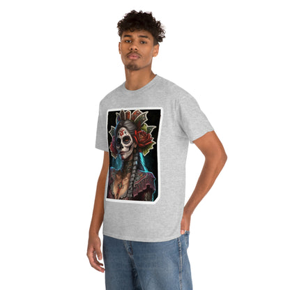 Day Of the Dead - Deadly Lady - Unisex Heavy Cotton Tee 34025