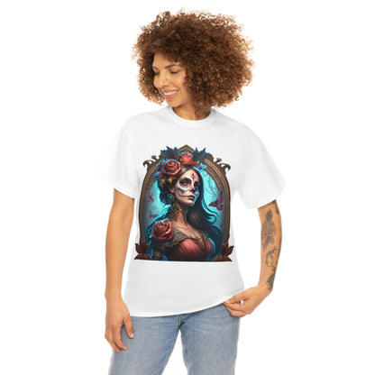 Day Of the Dead - Butterflies - Unisex Heavy Cotton Tee 34043