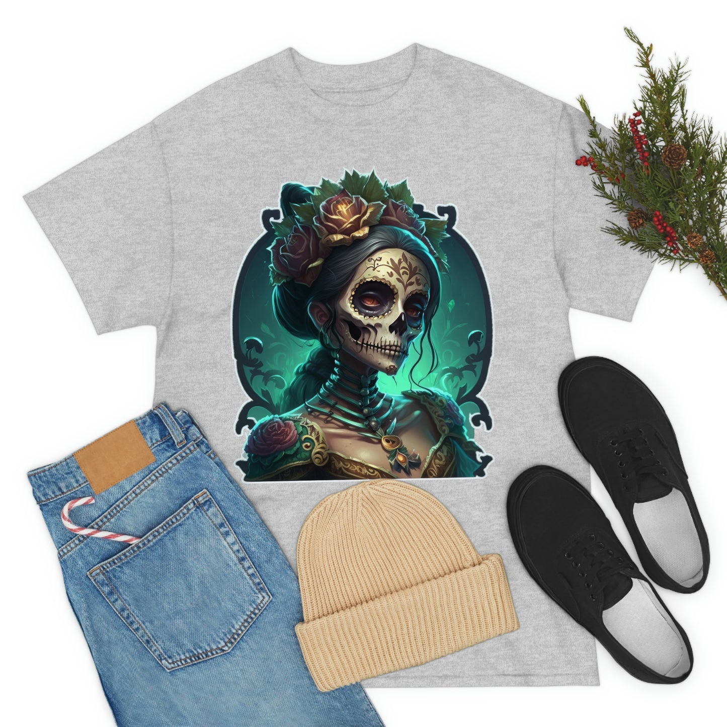 Day Of the Dead - Sea Witch - Unisex Heavy Cotton Tee 34042